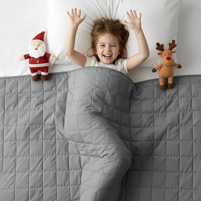 Weighted Blanket -5lbs 41"x60" Cooling Heavy Blanket by XVCAS
