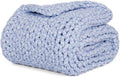 YnM Weighted Blanket, Handmade Chunky Knitted Design, Soft and Cozy, by YNM