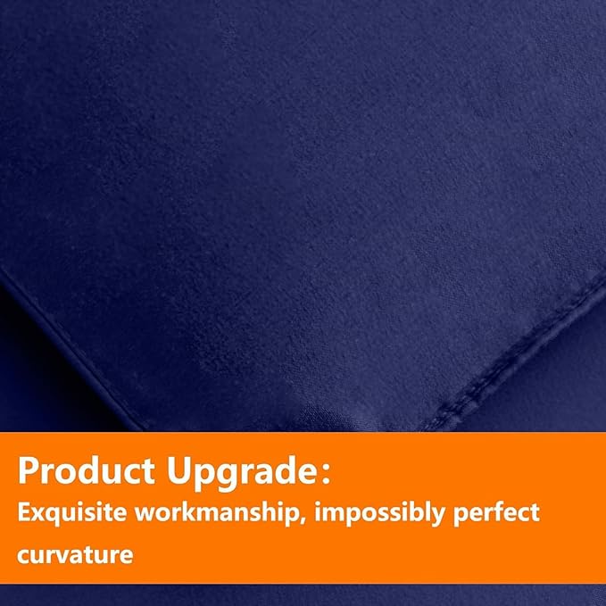 TAIMIT Navy King Comforter Set - Image 5