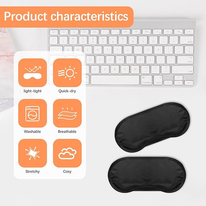 40 Pcs Eye Mask Sleep Masks Bulk Blindfolds - Image 4