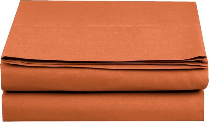 Elegant Comfort Premium Hotel Quality 1-Piece Flat Sheet, Luxury and Softest by ELEGANTCOMFORT