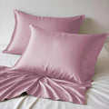 LINENWALAS 100% Rayon Derived from Bamboo Silk Pillow Cases Set of 2, Soft by LINENWALAS
