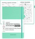 Premade Bullet Dotted Journal Notebook, Pre-made Dot Grid Journaling by SIMSIMY