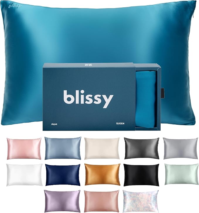 Blissy Silk Pillowcase by Blissy