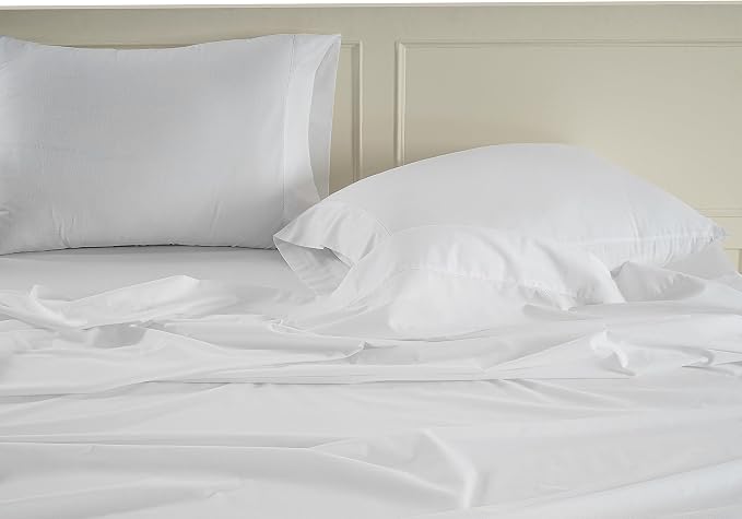 LANE LINEN 100% Organic Cotton Twin Sheets Set, Breathable Cotton Sheets Twin - Image 4