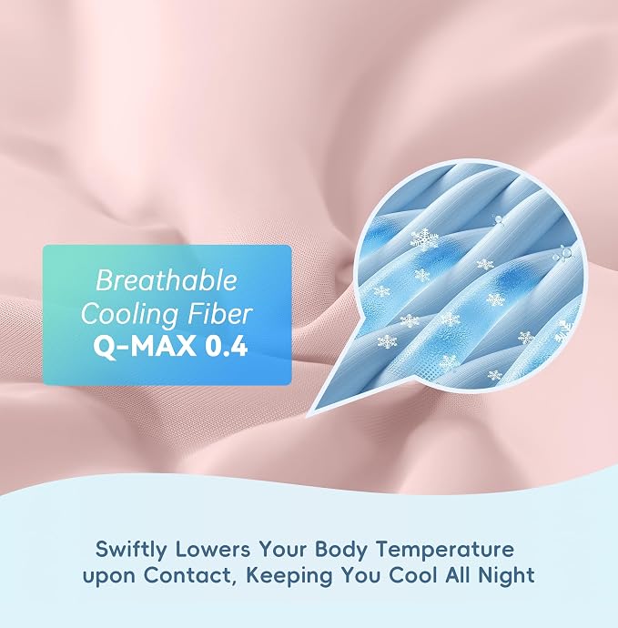 MASVIS Cooling Blankets for Hot Sleepers, Luxury Lightweight Cozy Soft Throw - Image 5