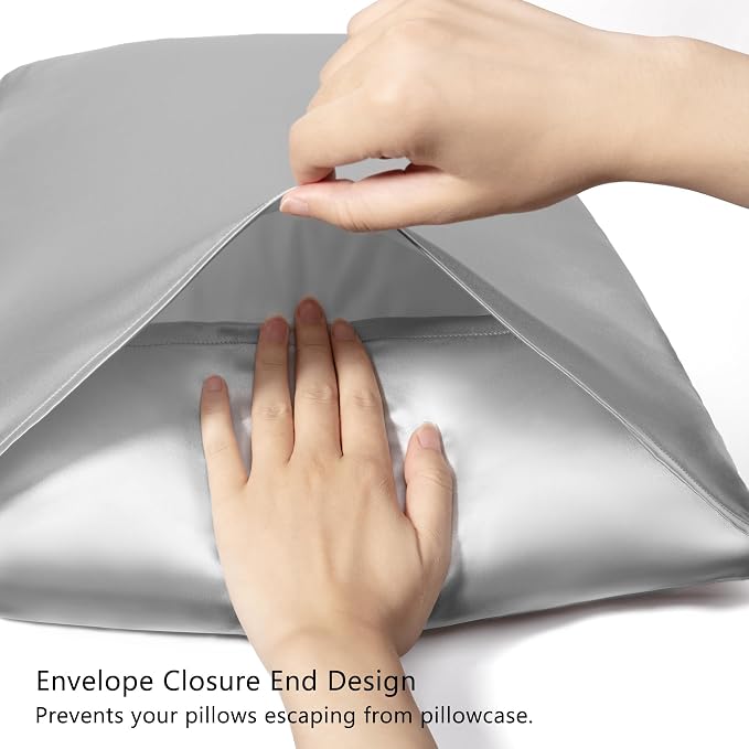 Love's cabin Satin Pillowcase for Hair and Skin Similar to Silk Pillow Cases - Image 7