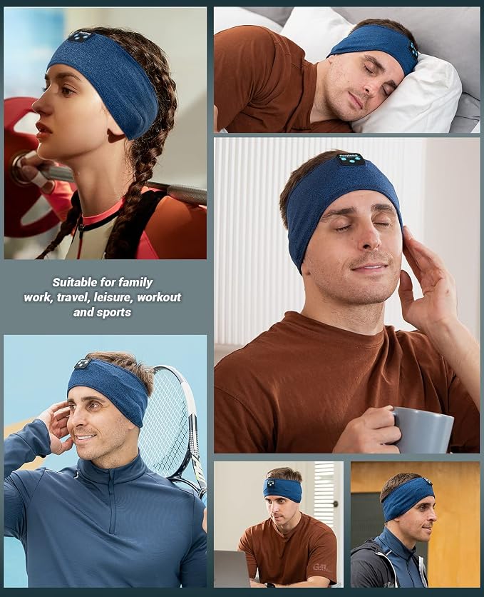 Perytong Sleep Headphones Wireless, Air Travel, Meditation - Image 8