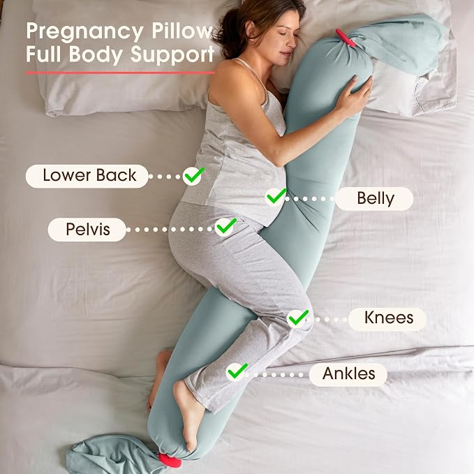 bbhugme Adjustable Pregnancy Pillow – Full Body Support - Image 3