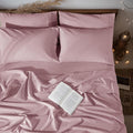 LBRO2M 100% Pure Linen Sheet Set Deep Pocket Up to 16" Bed Sheets Sets by LBRO2MBedding
