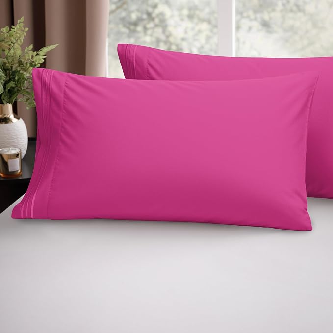 Elegant Comfort Luxury Ultra-Soft 2-Piece Pillowcase Set - Image 2