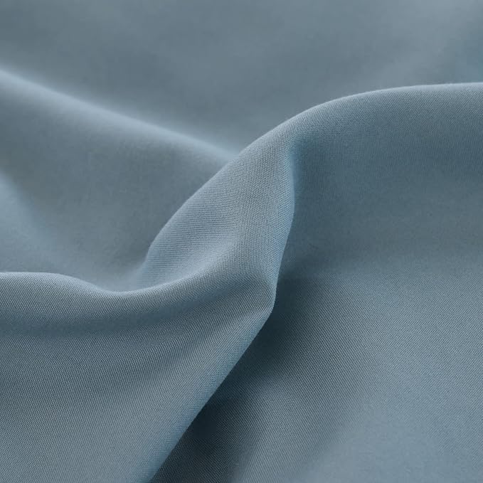 ROSGONIA Oversized Queen Comforter Dusty Blue - Image 9