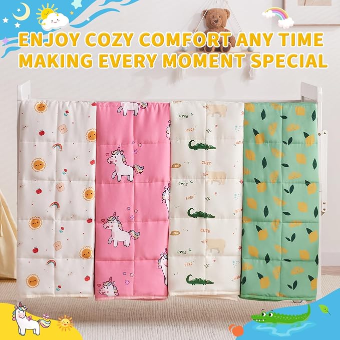 anfie Weighted Blanket Kids Weighted Blanket Cooling Blanket - Image 7