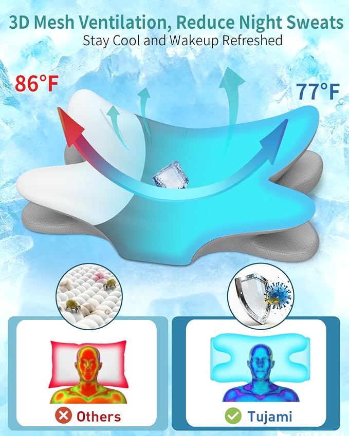 Cervical Neck Pillow for Pain Relief - Image 5