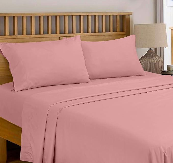 Royale Linens 300 Thread Count 100% Long Staple Combed Cotton Flat Sheet - Image 7