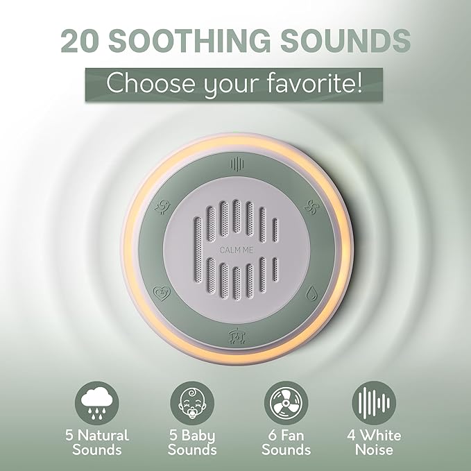 2-Pack Calm Me White Noise Sound Machine - Image 5