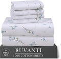 RUVANTI 6 Pcs Cotton Sheets by Ruvanti