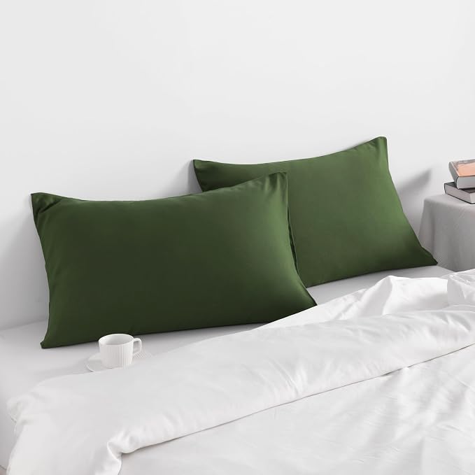 NTBAY King Pillow Cases Set of 2, 2 Pack Brushed Microfiber 20x40 Pillow Cases - Image 2