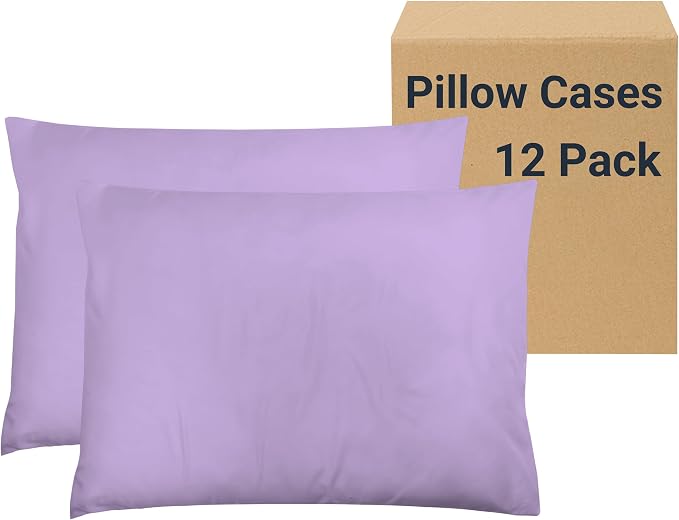 ZPECC Pillow Cases Queen Size Set of 12, 20x30 Envelope Closure Pillowcases by ZPECC-ABrandThatHasBeenFocusedOnBabyProductsFor18Years