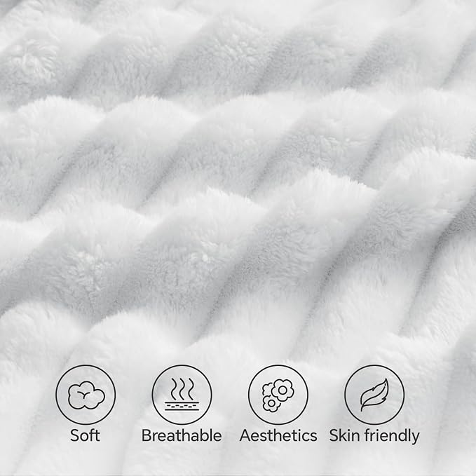 BEDELITE Fluffy Faux Fur Body Pillow Cover - Image 4