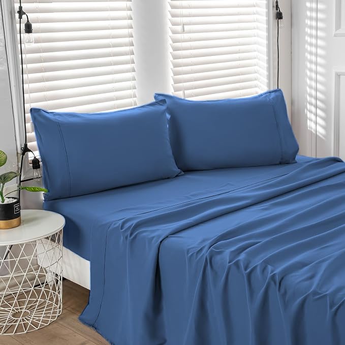 Kingnex Oversized King Flat Sheet 132x110 - Image 4