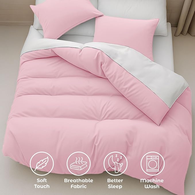 Pure Bedding Duvet Cover Twin/Twin XL Size - Image 4