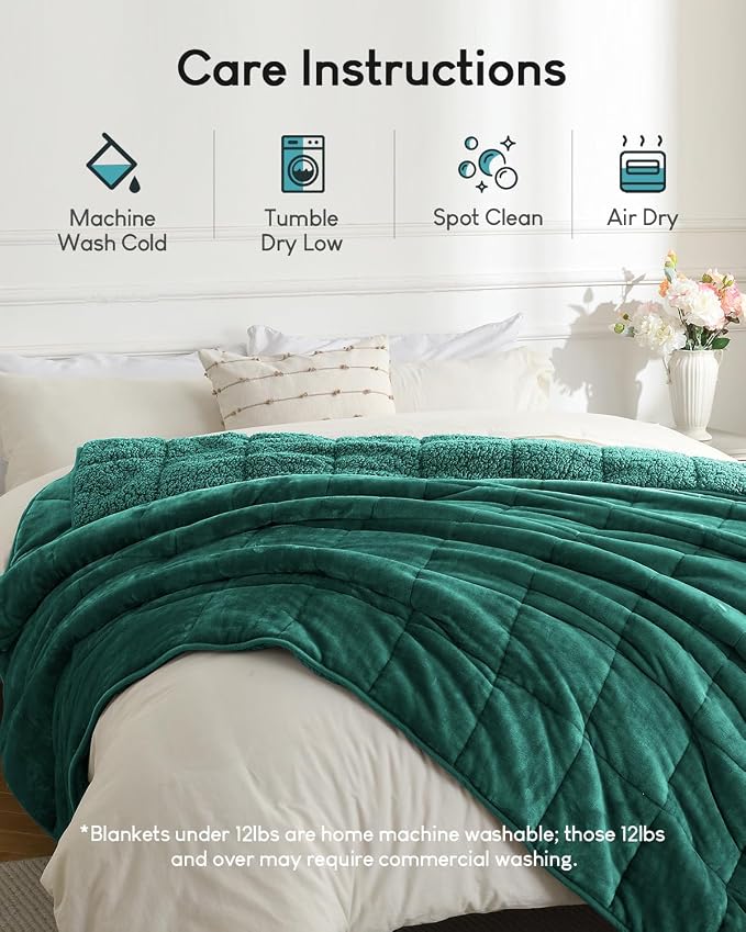Cottonblue Weighted Blanket 15lbs - Image 6