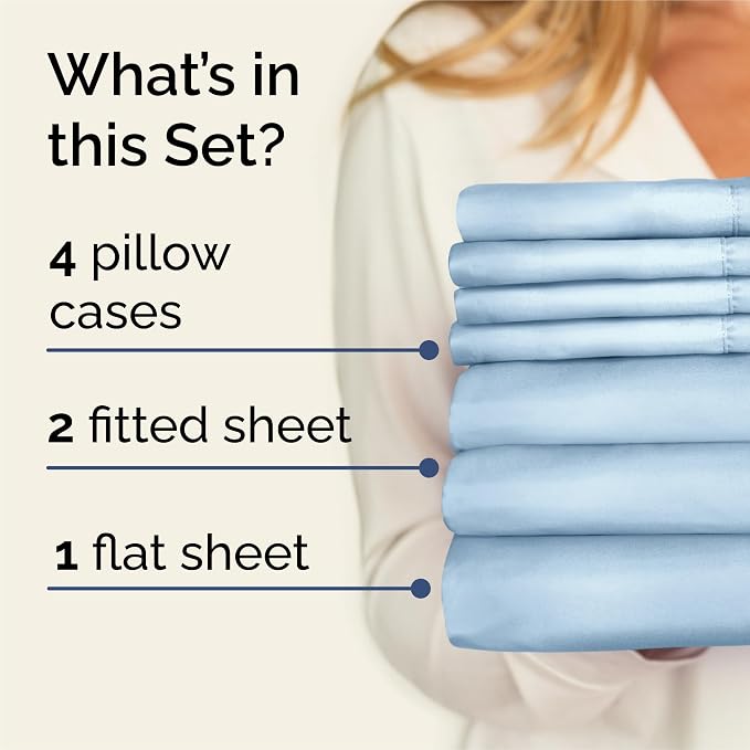 Split King 7 Piece Sheet Set - Image 2
