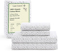 Lane Linen 100% Organic Cotton White King-Sheets Set, 4-Piece Long Staple by LaneLinen