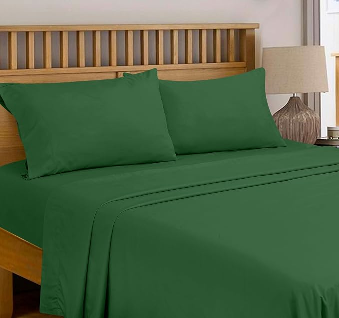 Royale Linens 300 Thread Count 100% Long Staple Combed Cotton Flat Sheet - Image 7
