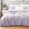 NEXHOME PRO Full Duvet Cover Set, 100% Washed Cotton by NEXHOMEPRO