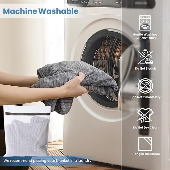 OIGAE Cooling Blanket for Hot Sleepers - Image 6