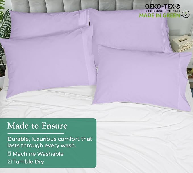 Royale Linens King Pillowcase Set of 2 - Image 8