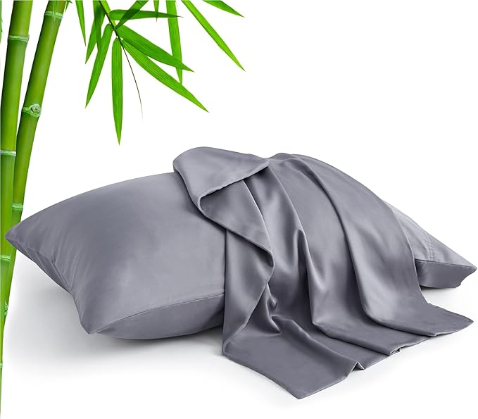 BEDELITE King Size Pillow Cases Set of 2, Rayon Derived from Bamboo, Cooling by BEDELITE