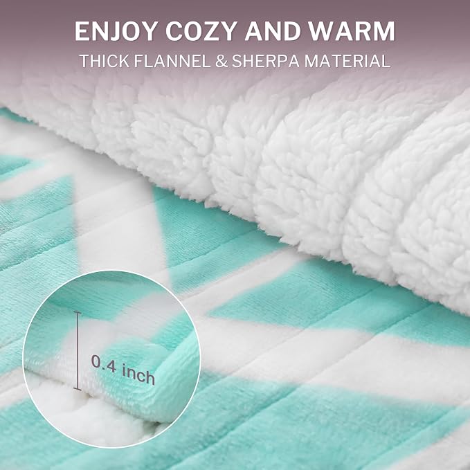 VENTIMI Electric Blanket Heated Throw, Fast Heating Blankets - Image 4