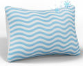 SLEEPDIARY Queen Pillow 1 Pack – Adjustable Shredded Memory Foam Cooling Bed by Unknown