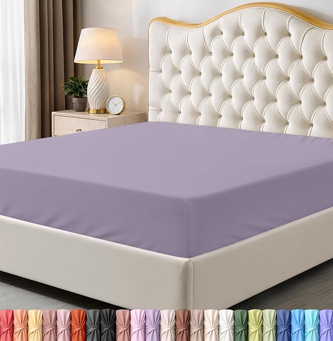 Utopia Bedding Queen Fitted Sheet by UTOPIABEDDING