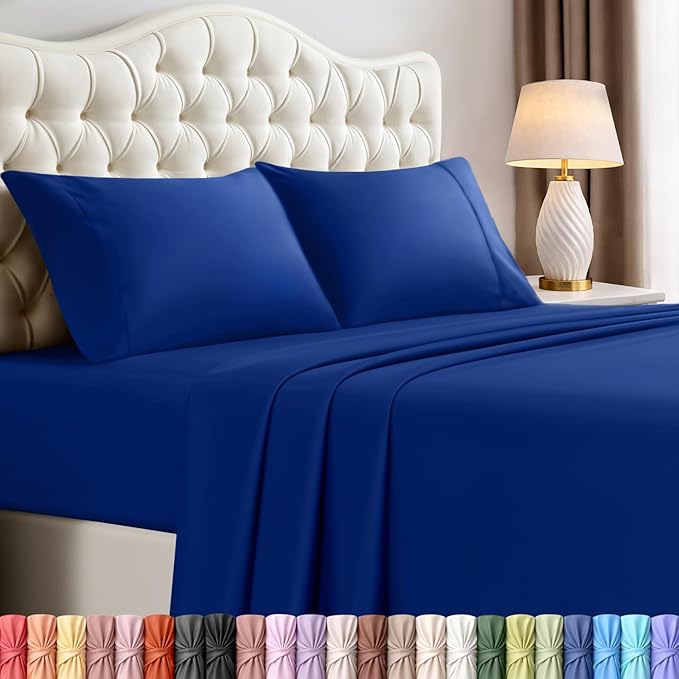 Utopia Bedding Full Size Sheet Set – 4 Piece Bed Sheets, Soft and Breathable by UTOPIABEDDING