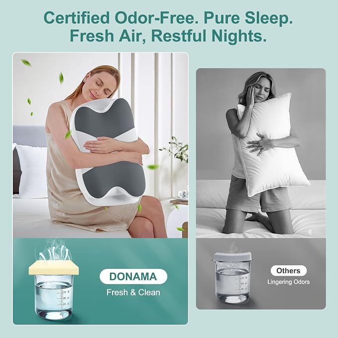 DONAMA Cervical Neck Pillow- Ergonomic Pillows - Image 6