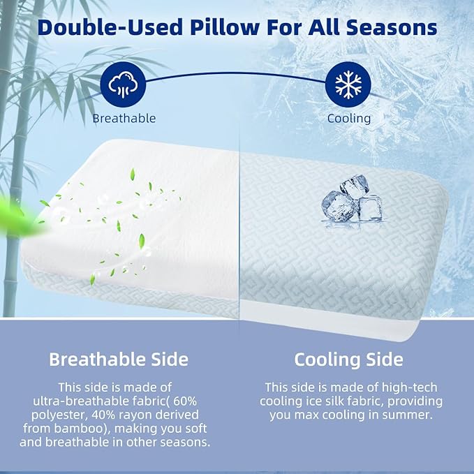 Adjustable Memory Foam Pillow - Image 5