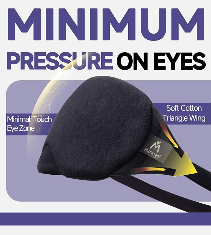 Mavogel Cotton Sleep Eye Mask - Image 5