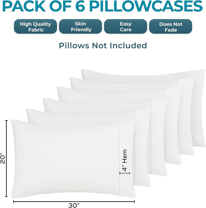 Utopia Bedding Queen Pillow Cases - Image 2