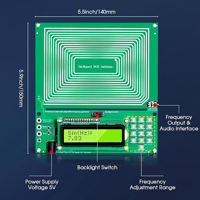 Adjustable Schumann Resonance Generator I Frequency Generator - Image 7