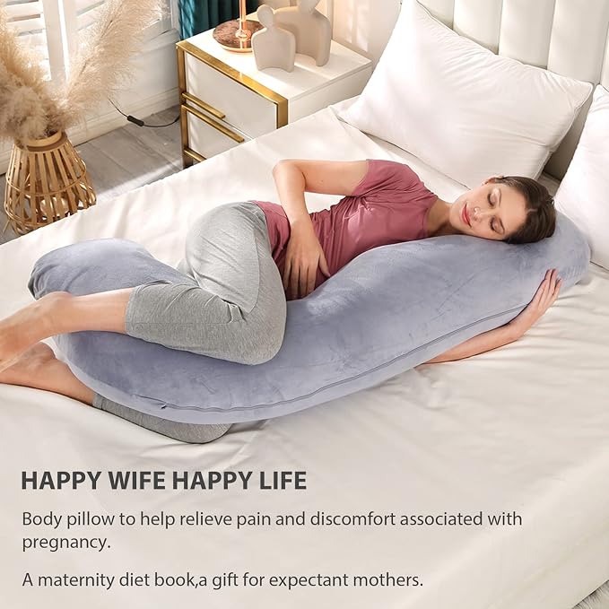 BATTOP Pregnancy Pillows for Sleeping, Pregnancy Must Haves Maternity Body - Image 4