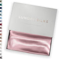 SUNDAYSILKS™ 100% Mulberry Silk Pillowcase, Silk Pillow Cases by ColoradoHomeCo