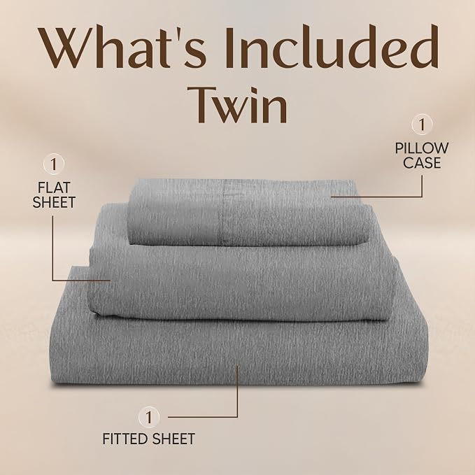 Utopia Bedding Twin Sheet Set – 3 Piece Bed Sheets - Image 3