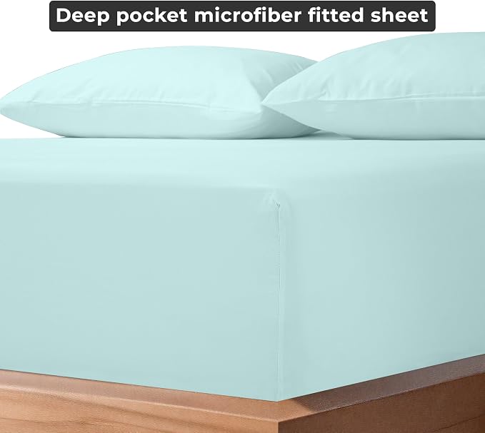 Royale Linens Fitted Sheet Twin - Image 6