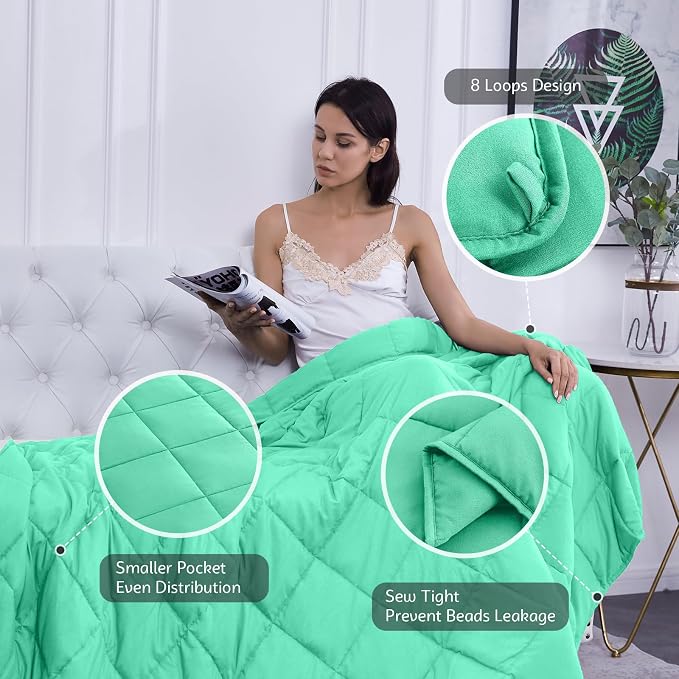 L'AGRATY Weighted Blanket - Image 4