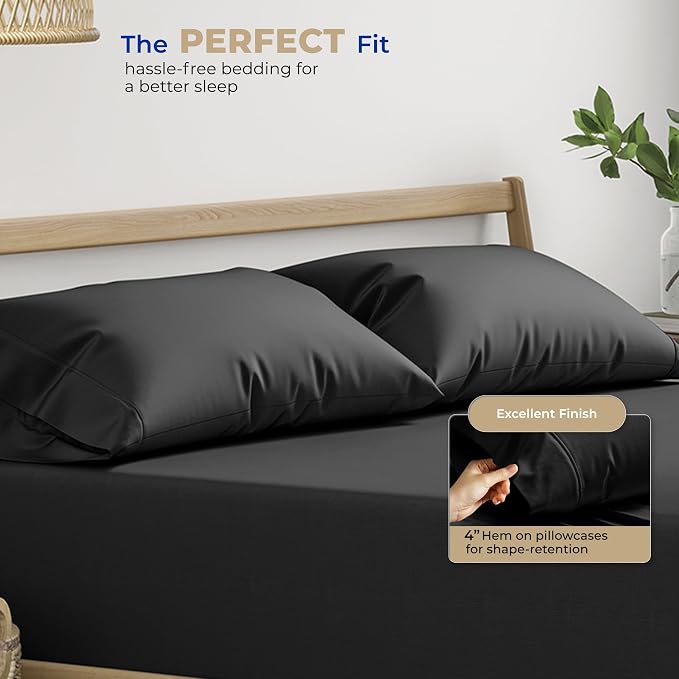 Thread Spread 100% Cotton King Size Pillow Cases Set of 2 - Image 4