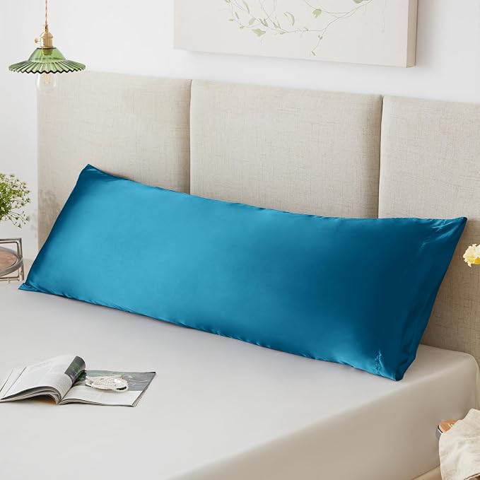 Love's cabin Satin Body Pillowcase 20x54, Cooling Pillow Cover - Image 7